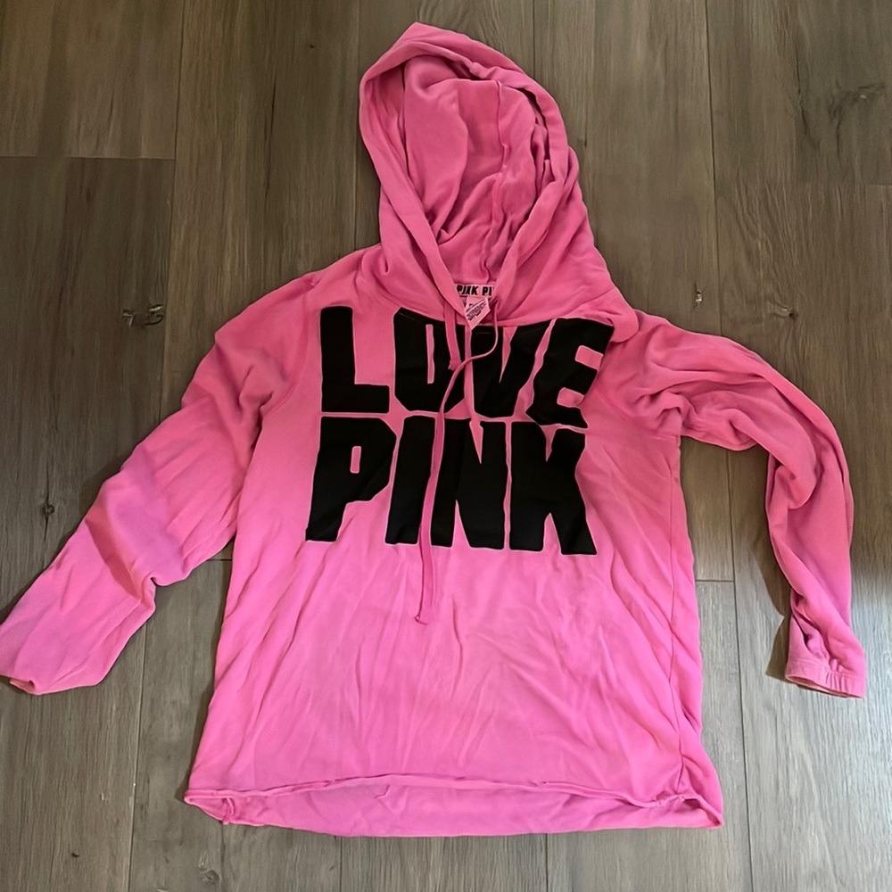 Love Pink lightweight hoodie